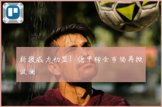 新援威力初显!德甲转会市场再掀波澜