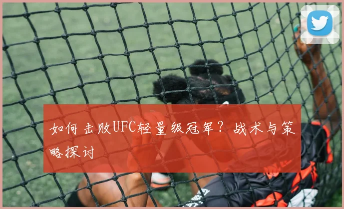 如何击败UFC轻量级冠军?战术与策略探讨